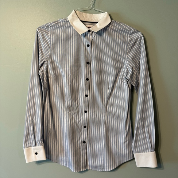 Brooks Brothers Tops - NWOT Brooks Brothers Button Down Shirt Size 4 White Striped
